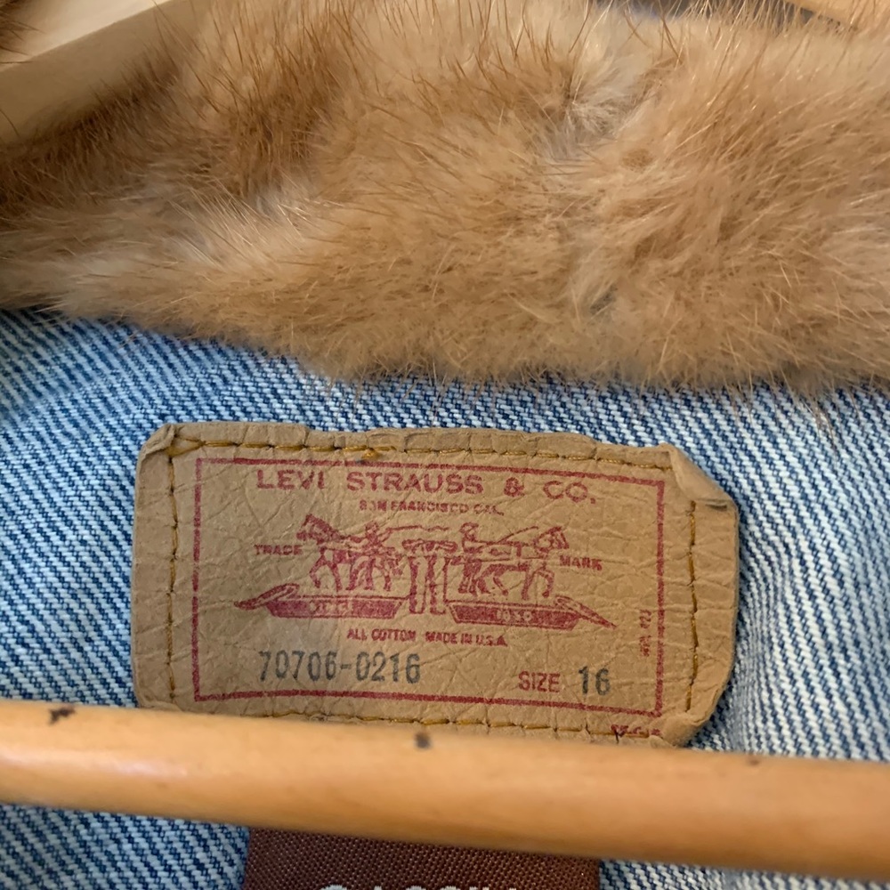 Levi’s Fur Jacket - image 3